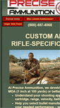 Mobile Screenshot of preciseammunition.com